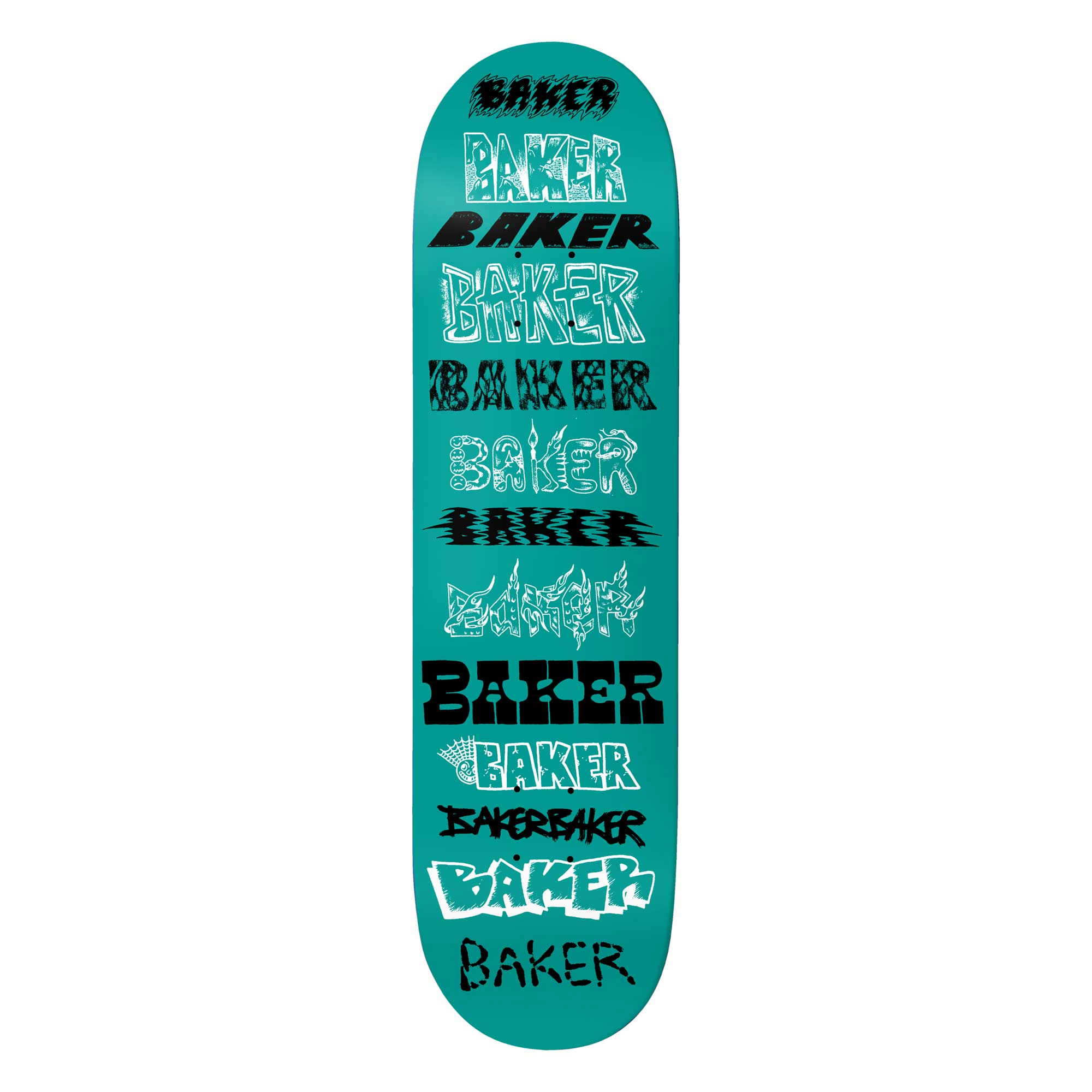 BAKER Deck SCRIPT JF 8.125 BAKER Deck SCRIPT JF 8.125