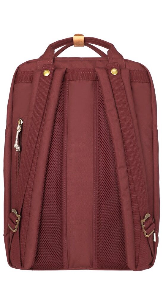 Doughnut Macaroon Large Reborn Rucksack - wine