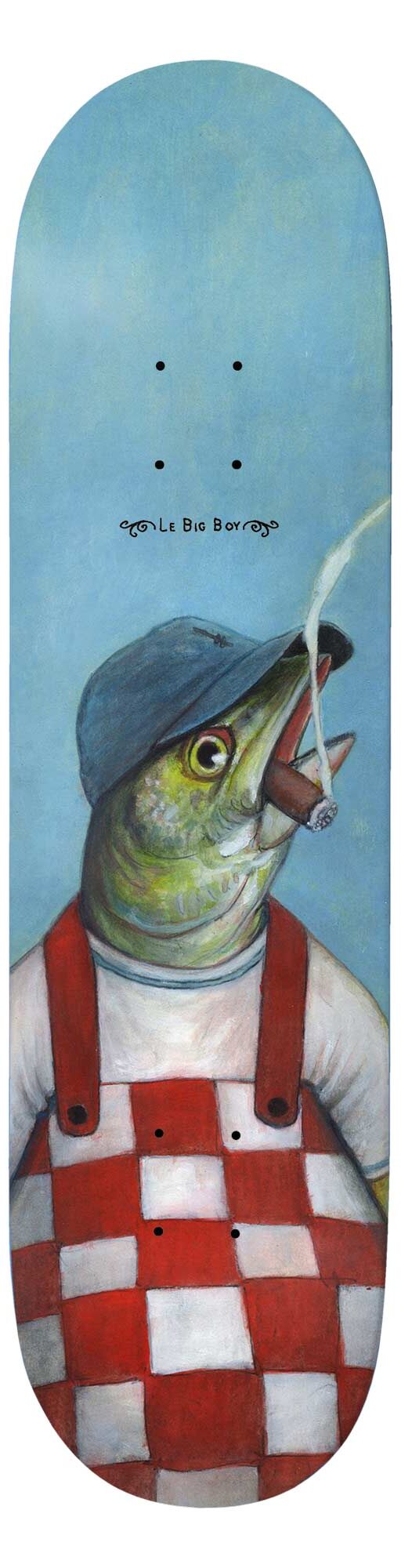 DEATHWISH Deck BASS FACE 8.0