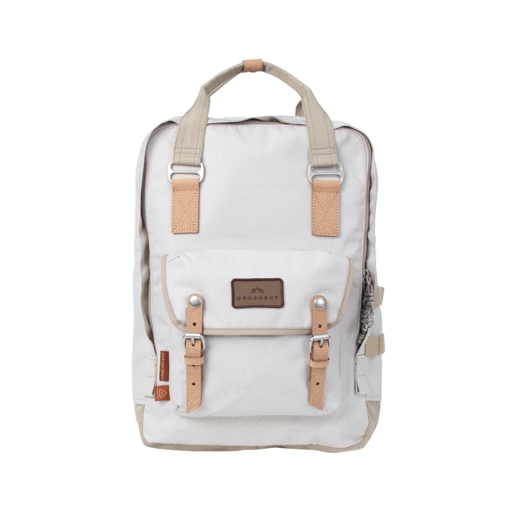 Doughnut Macaroon Large Happy Camper Series Rucksack - ivory