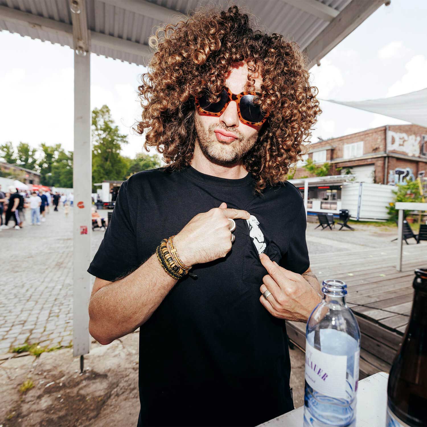 The Dudes Mates T-Shirt - black