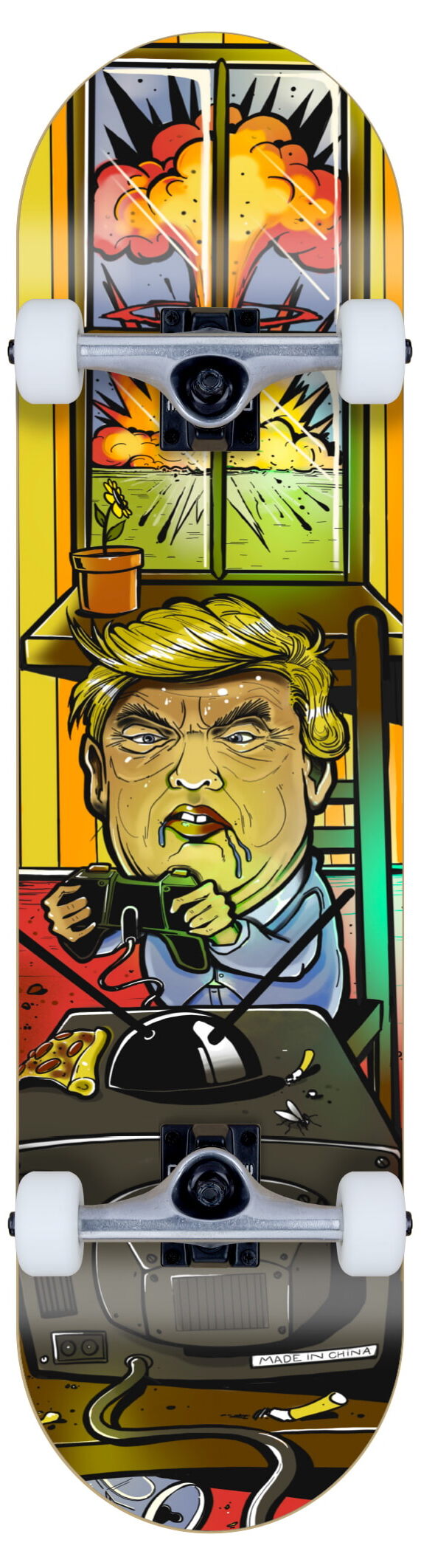 FUA complete Skateboard Trump FUA complete Skateboard Trump