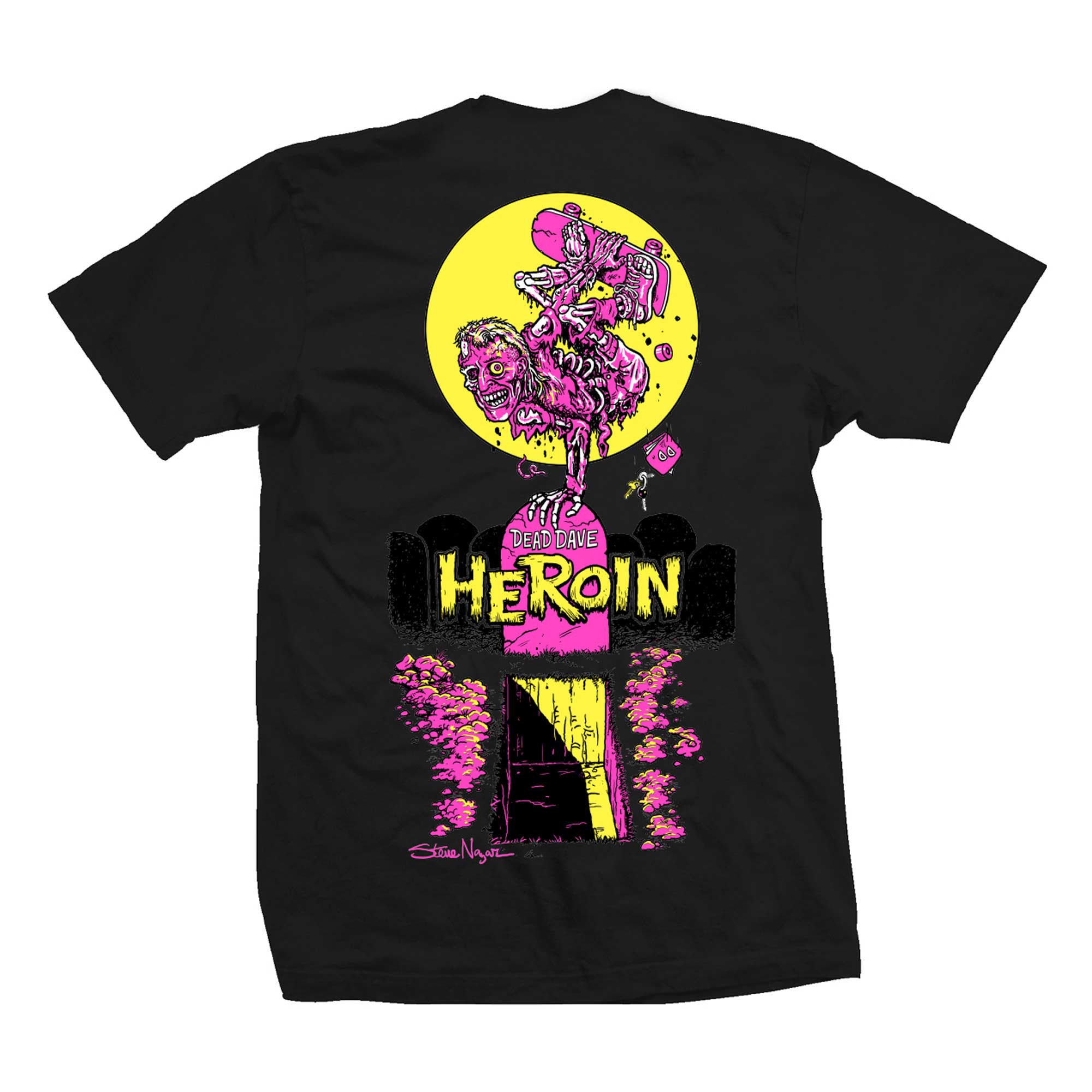 HEROIN T-Shirt ZOMBIE, black XXL