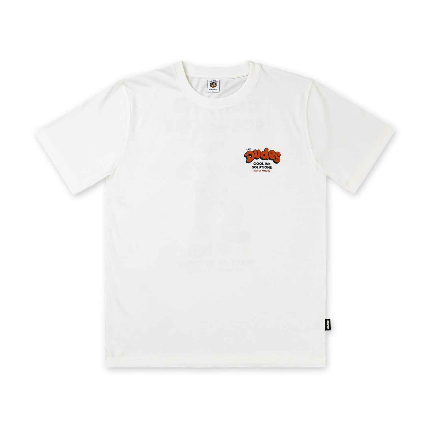 The Dudes Walking Tattoo T-Shirt - off-white XXL