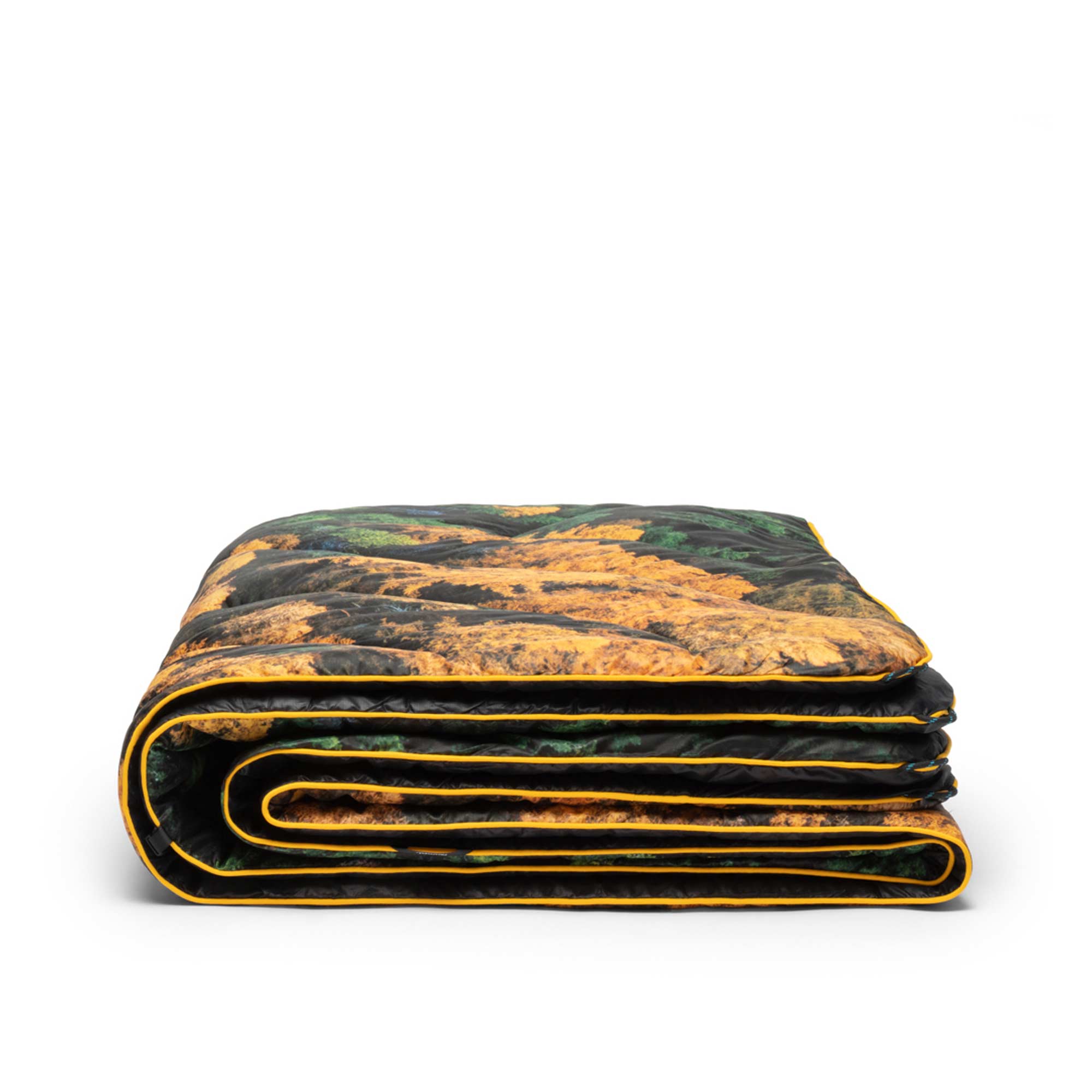 RUMPL Blanket ORIGINAL PUFFY PRINTED LC / 1 PERS, gold growth