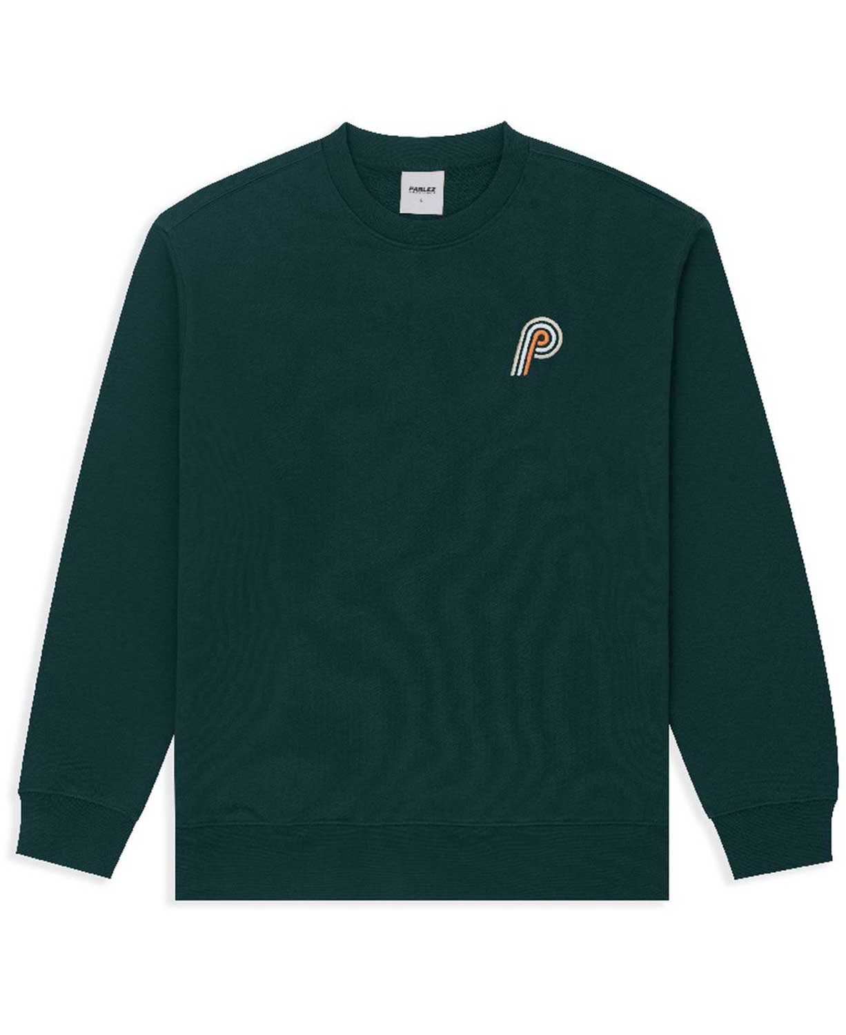 Parlez Poplar Pullover - deep green L