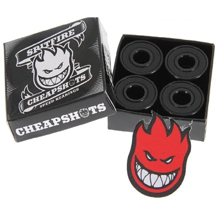 Spitfire Cheapshots Skateboard Ball Bearings ABEC 5