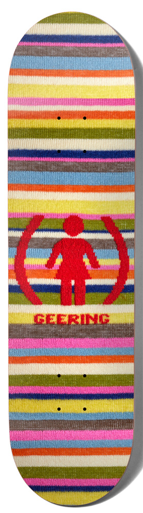 Girl Skateboard Deck Geering Red OG 8,375