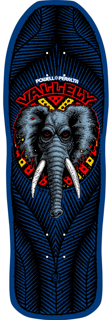 Powell-Peralta Vallely Elephant Skateboard Deck 9.85 Powell-Peralta Vallely Elephant Skateboard Deck 9.85