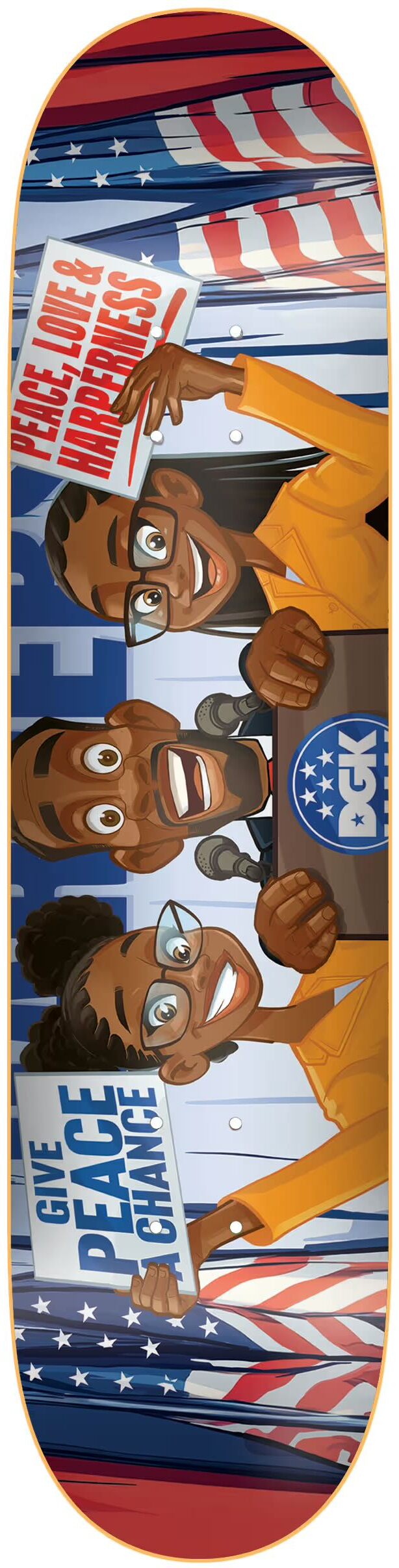 DGK Freedom Harpers Deck - 8.25