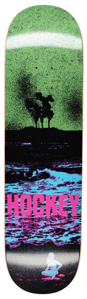 Hockey Skateboard Deck Allen Nuclear Spraytan 8,38