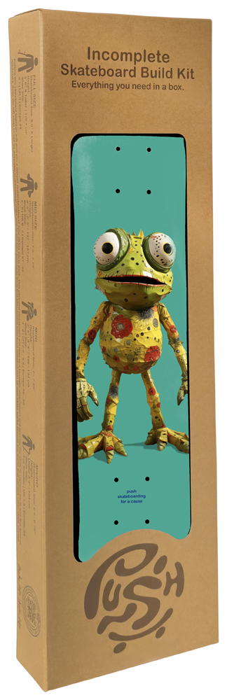 Push Komplettboard Build Kit Frogster FP 7,75