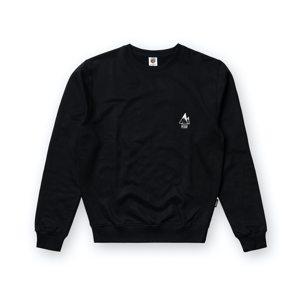 The Dudes High Pullover - black XXXL