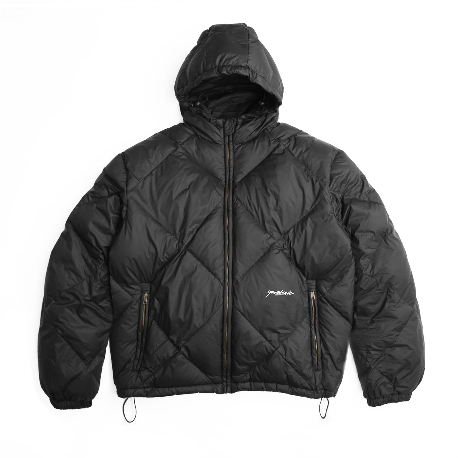 Yardsale Diamond Down Puffer Jacket - black Yardsale Diamond Down Puffer Jacket - black