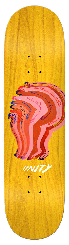 Unity Skateboard Deck Team Pancake 8,38