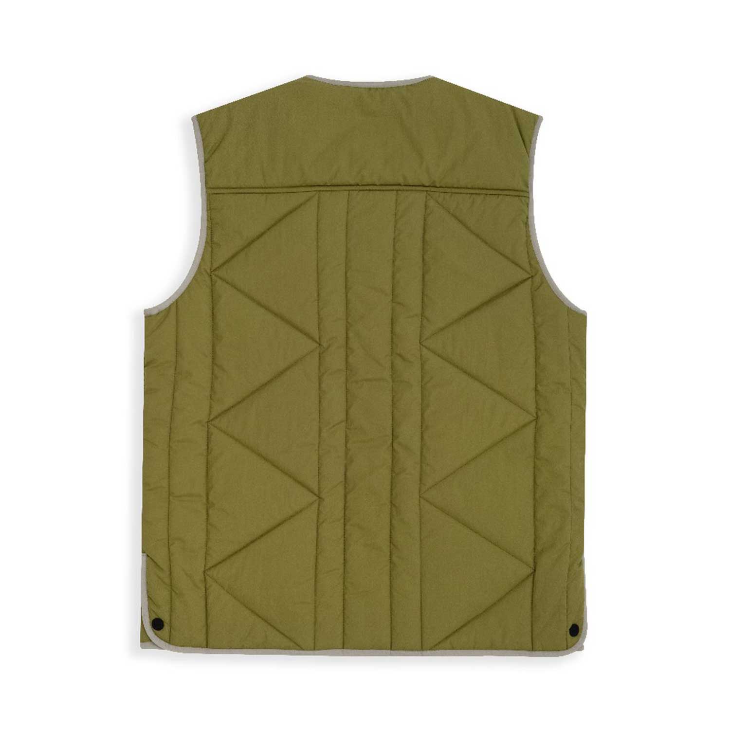 Parlez Elkins Gilet - olive green M
