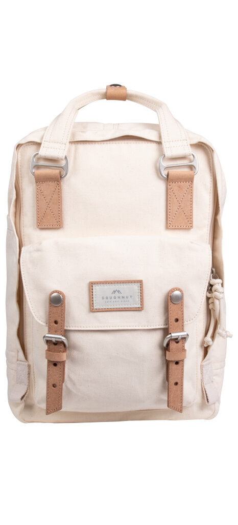 Doughnut Macaroon Organic Cotton Series Rucksack - beige
