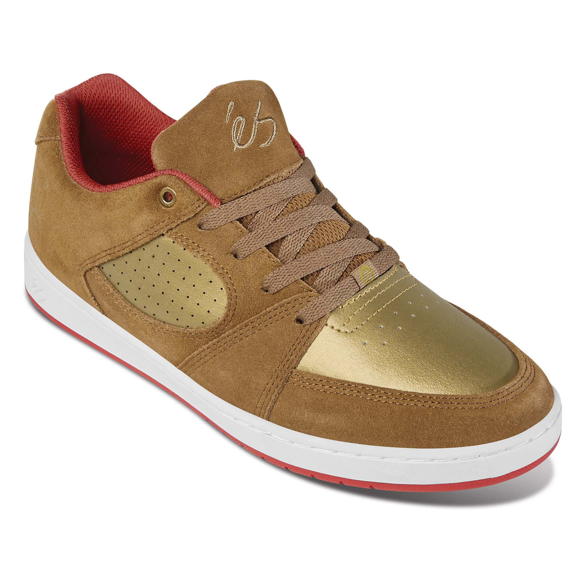 eS SKB Shoe ACCEL SLIM bro/bli/bli, brown/bling/bling 9