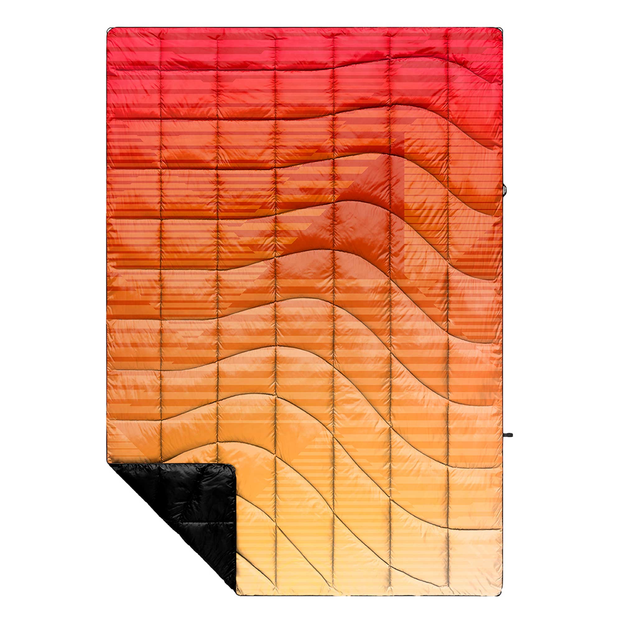 RUMPL Blanket NANOLOFT PRINTED / 1 PERS, patch fade warm RUMPL Blanket NANOLOFT PRINTED / 1 PERS, patch fade warm