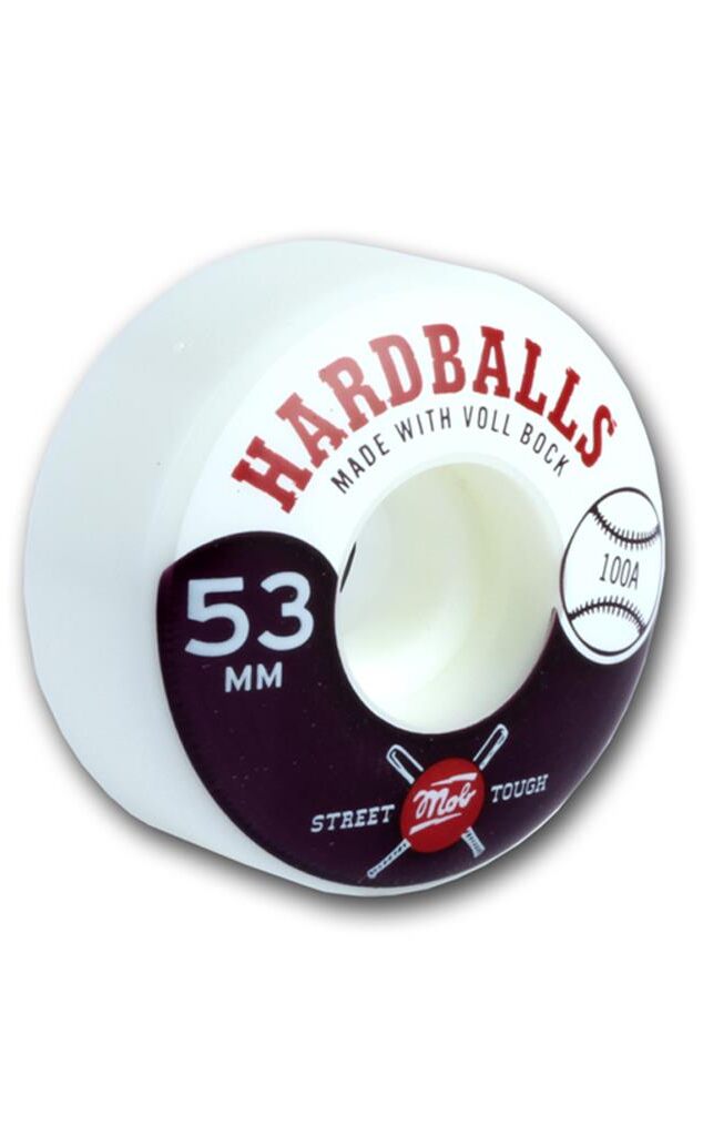 MOB Skateboards Hardballs 100A Wheels - 53mm MOB Skateboards Hardballs 100A Wheels - 53mm