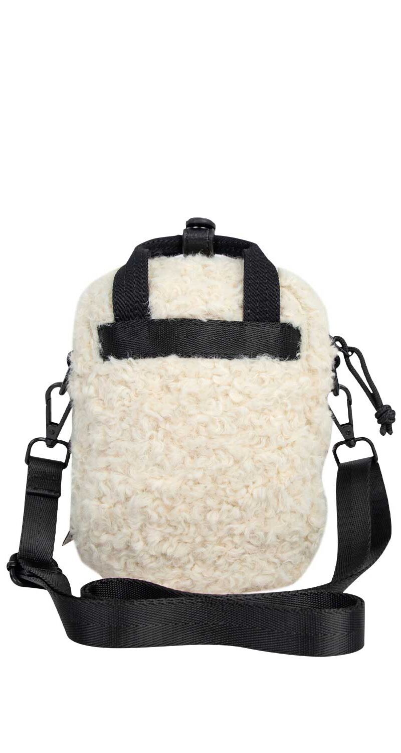 Doughnut Macaroon Tiny Fairies & Friends Series Crossbody Bag - white x black