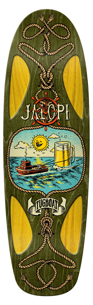 Anti Hero Skateboard Deck Jalopi Tugboat 9,81 9,80