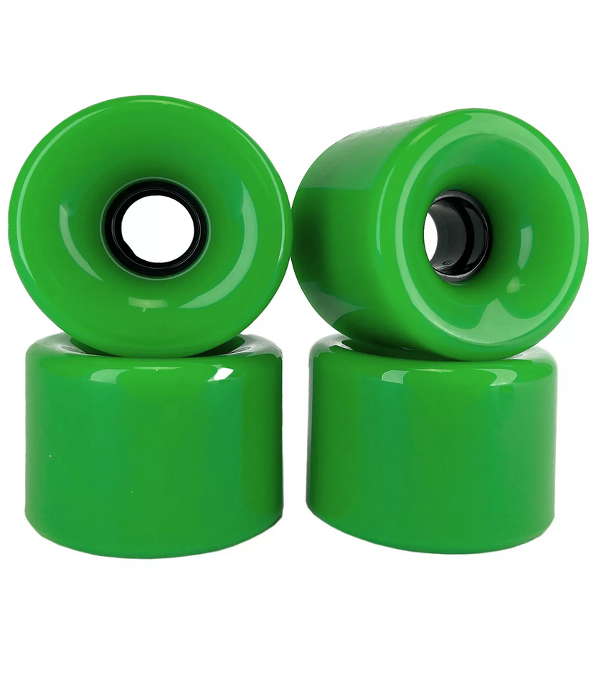 Impact Longboard Achsen Set 150mm Silver / Green Wheels 76mm