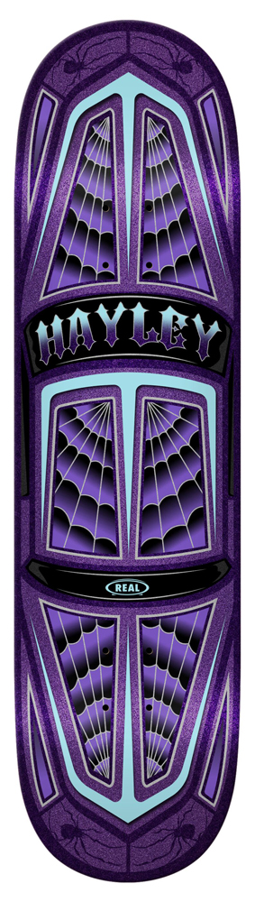 Real Skateboard Deck Hayley Threadline TF 8,06
