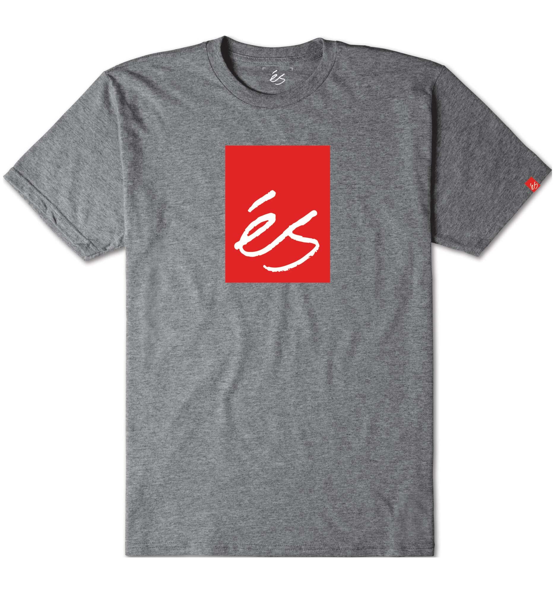 eS SKB T-Shirt MAIN BLOCK 2 (groß hell), grey/heather M