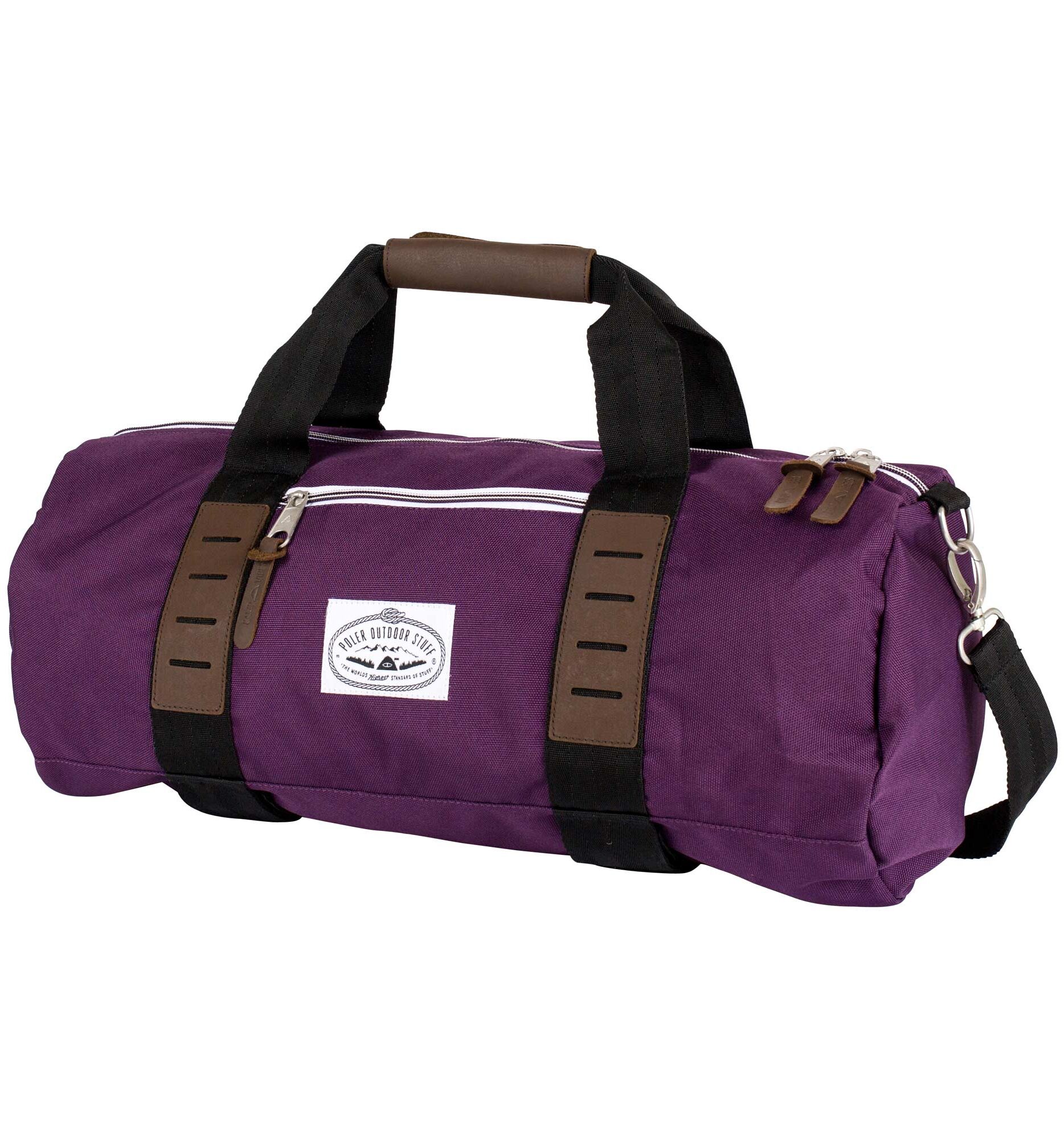 POLER Bag CLASSIC CARRY ON DUFFEL, purple
