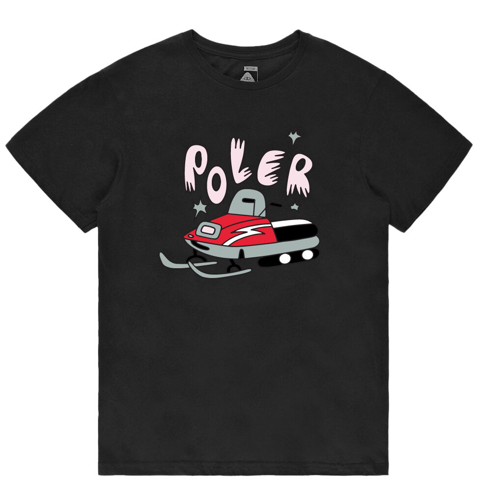 Poler Sleddy T-Shirt - black S Poler Sleddy T-Shirt - black XXL