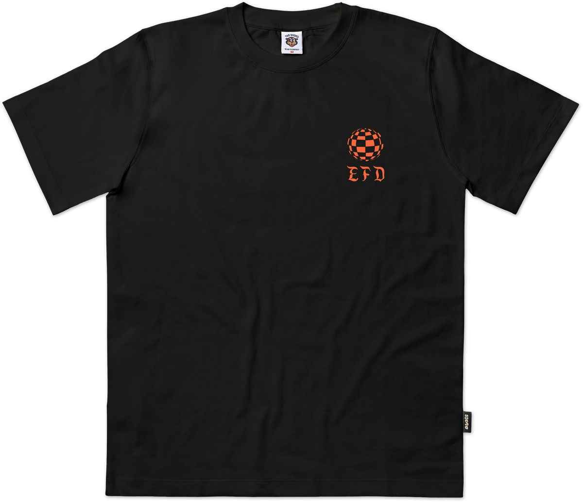 The Dudes Warlock EFD Classic T-Shirt - black The Dudes Warlock EFD Classic T-Shirt - black XXXL