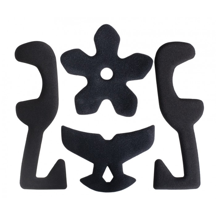 Shadow Riding Gear Featherweight Helmet Replacement Pads black 8mm