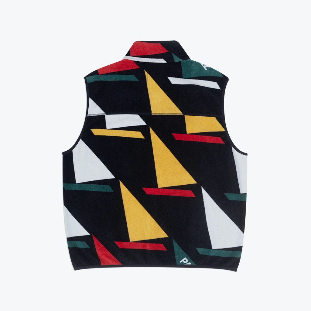 Parlez Lark Fleece Weste - multi XXL