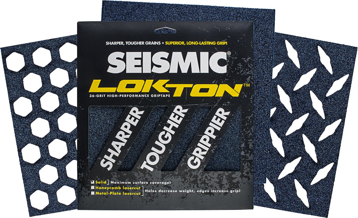 Seismic Lokton Griptape 11 x 11 Solid