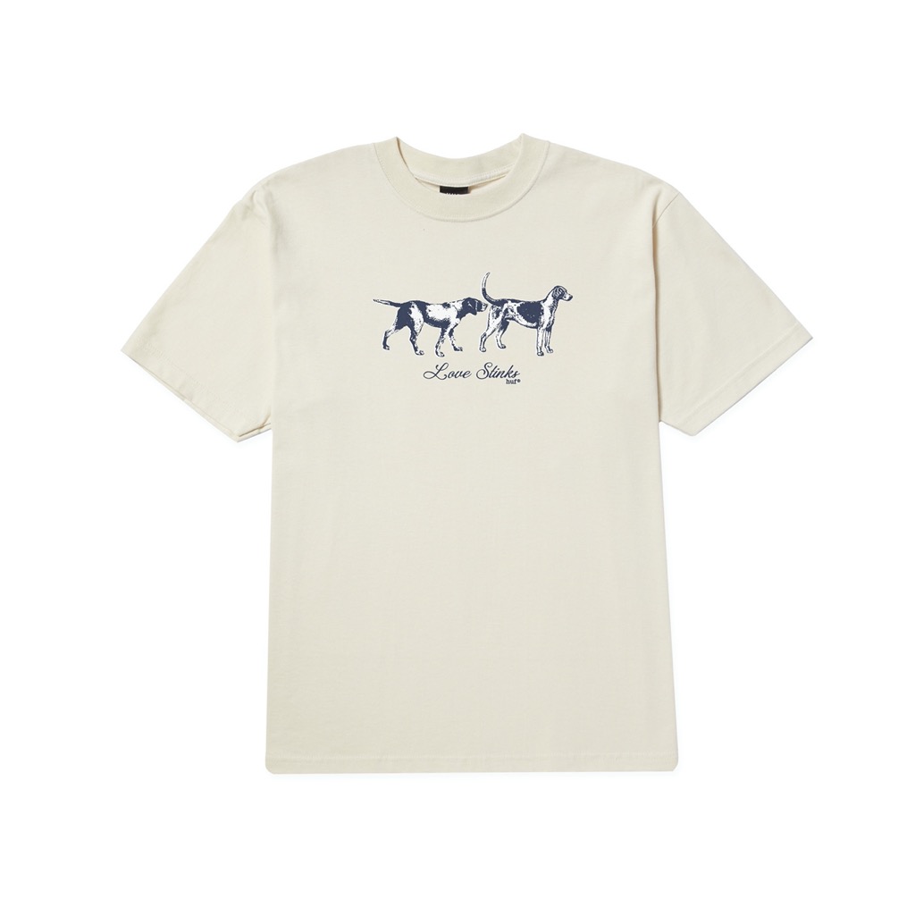HUF Love Stinks T-Shirt - bone XXL