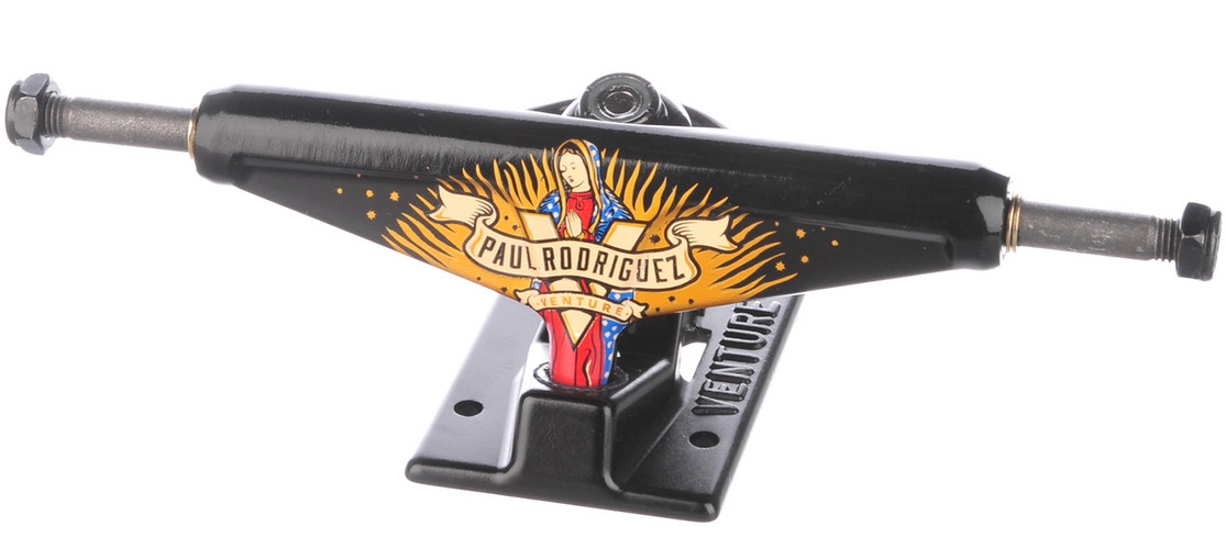 Venture Truck 5.25 Low P. Rod Sacred Heart Black