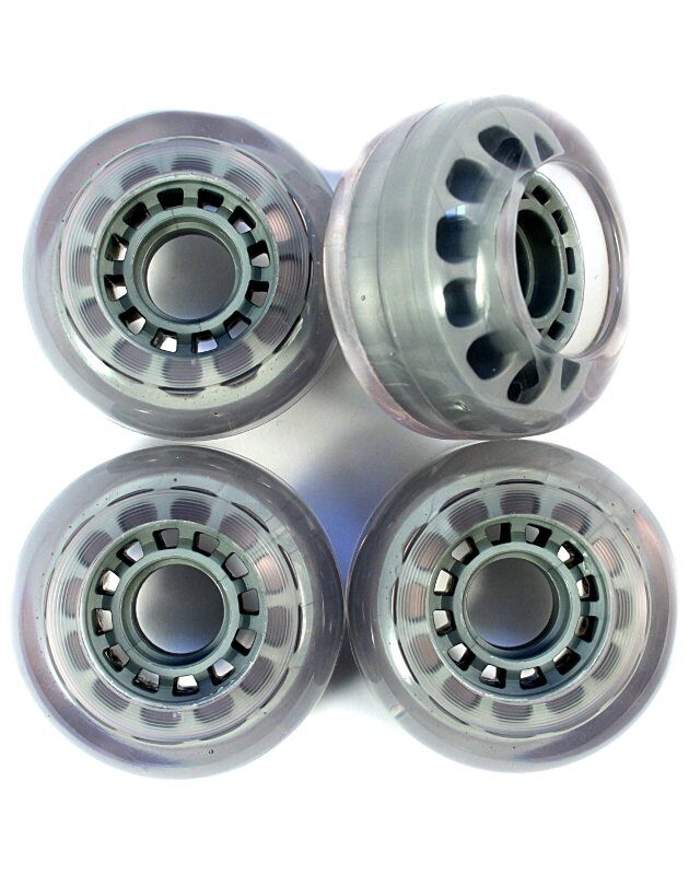 Blank Longboard Wheels Clear Core 78A 70mm Blank Longboard Wheels Clear Core 78A 70mm