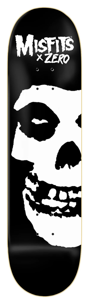 Zero Skateboard Deck x Misfits Fiend Skull 8,50