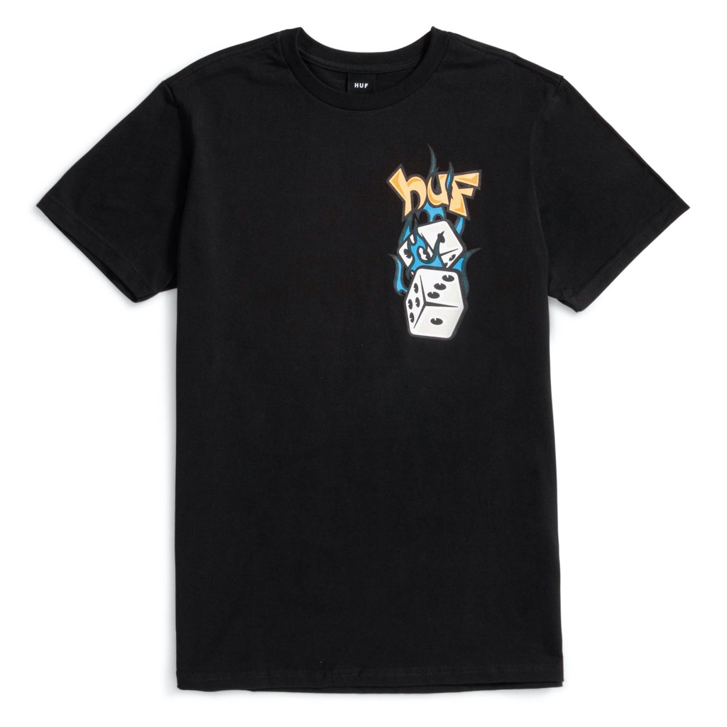 HUF Dicey T-Shirt - black HUF Dicey T-Shirt - black XXL