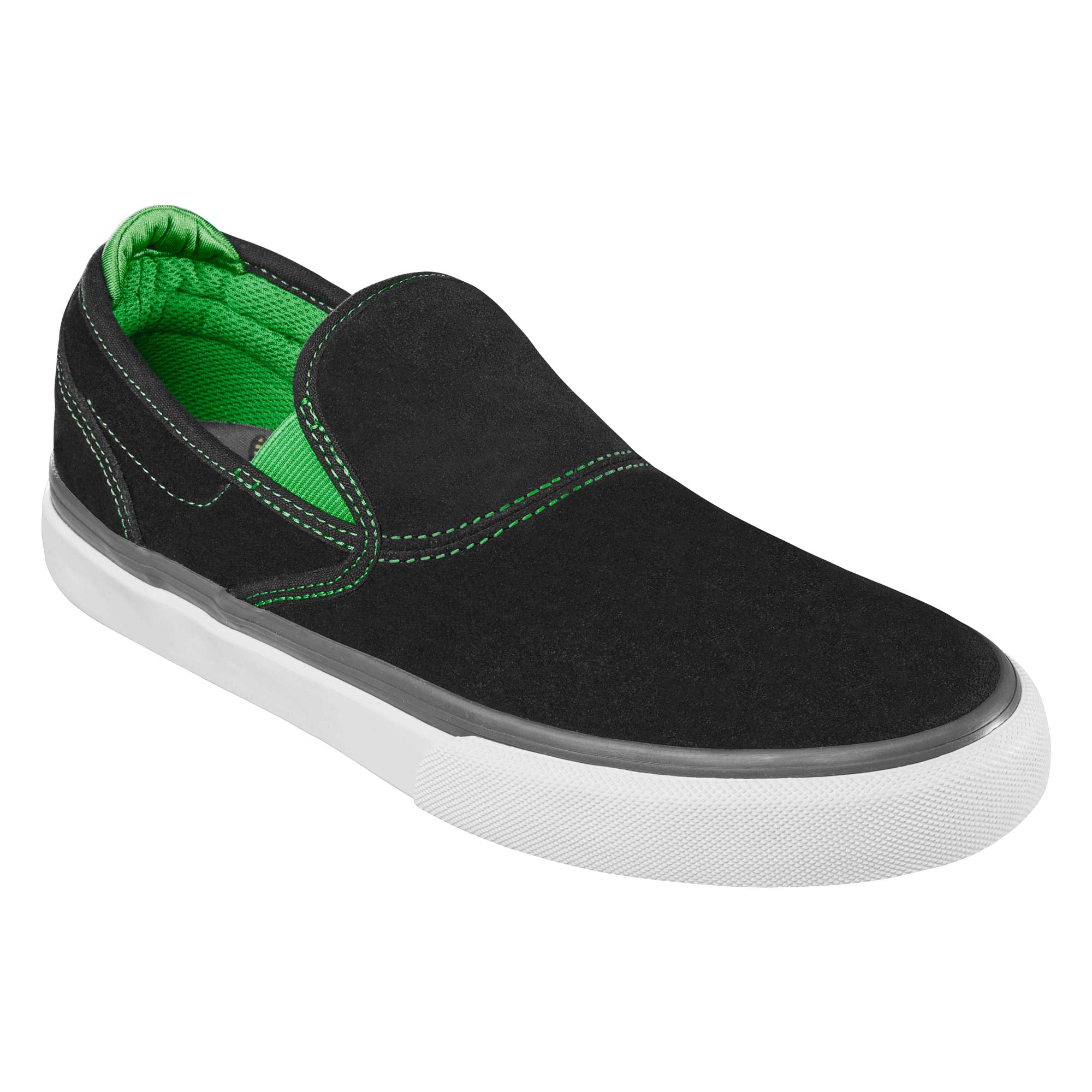 EMERICA Shoe WINO G6 SLIP-ON X CREATURE bla/gre, black/green 11