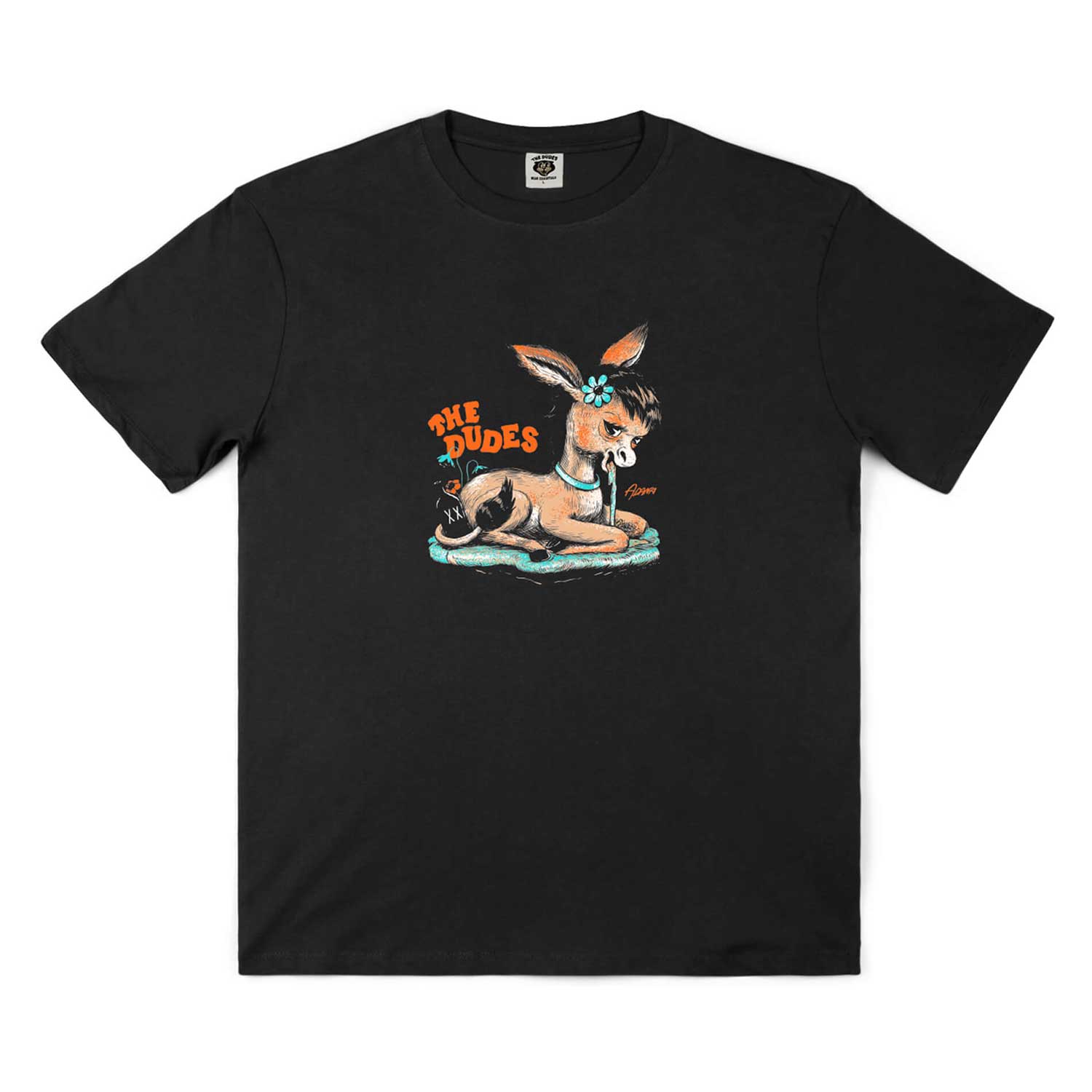 The Dudes Donk Classic T-Shirt - black XS The Dudes Donk Classic T-Shirt - black XXXL