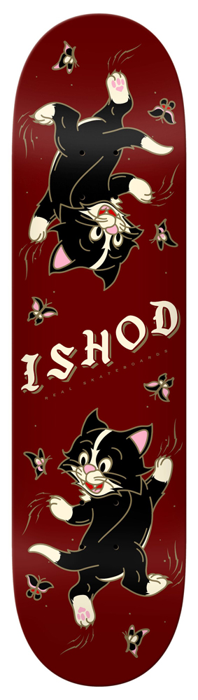 Real Skateboard Deck Wair Kitten Scratch TT 8,25