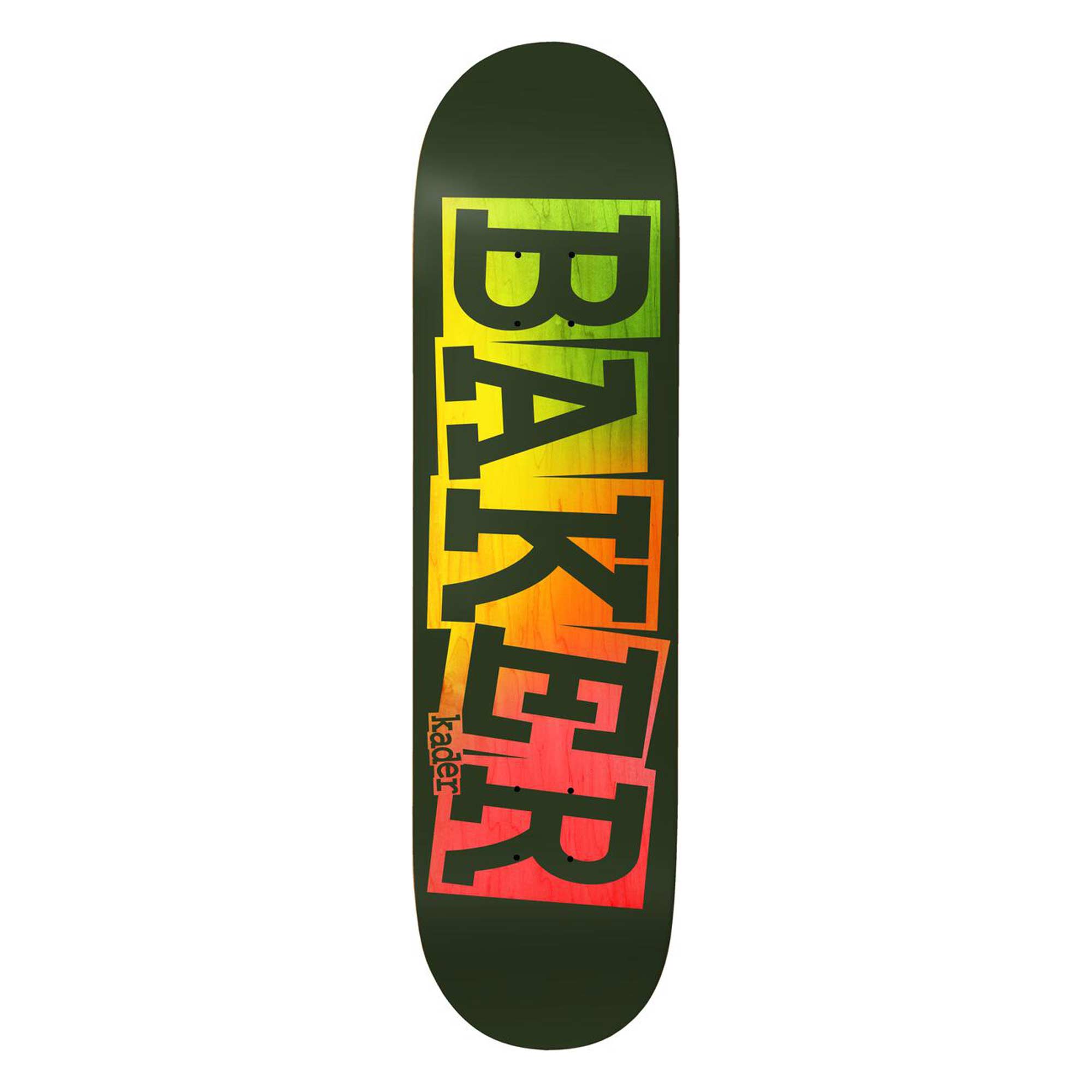 BAKER Deck RIBBON GRN RAINBOW 8.125