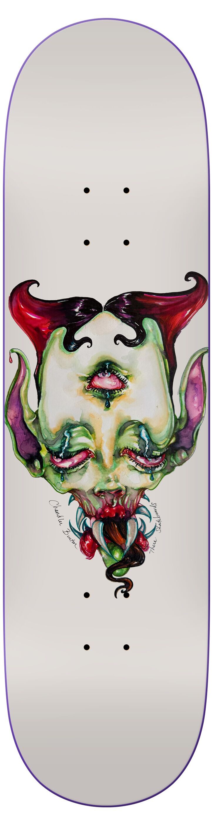 There Skateboard Deck Chandler Blake Armstrong Ghoul 8.5