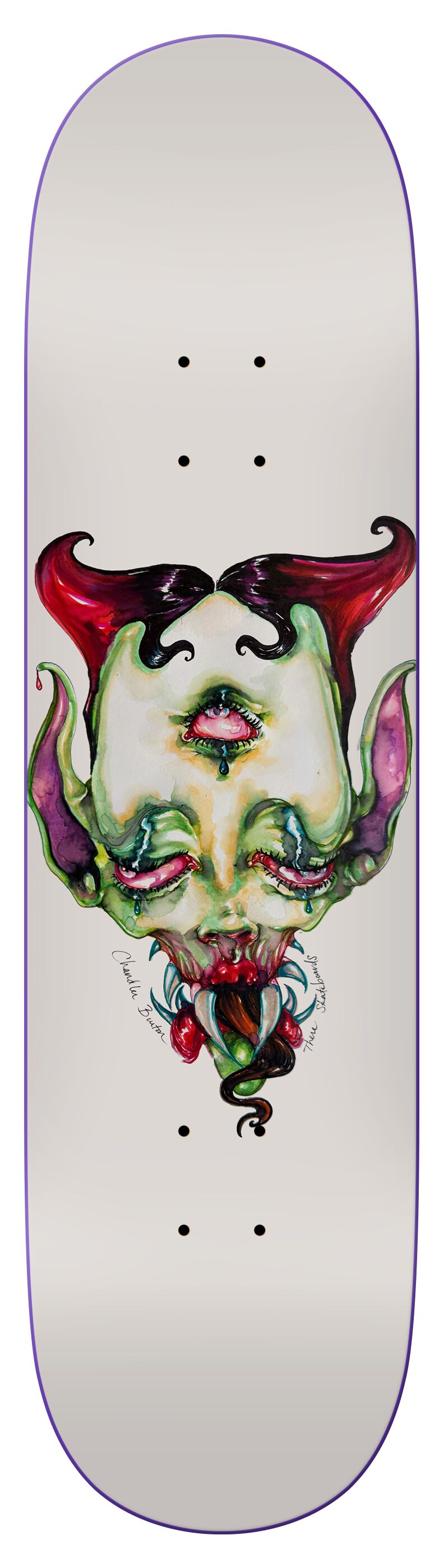 There Skateboard Deck Chandler Blake Armstrong Ghoul 8.5 There Skateboard Deck Chandler Blake Armstrong Ghoul 8.5