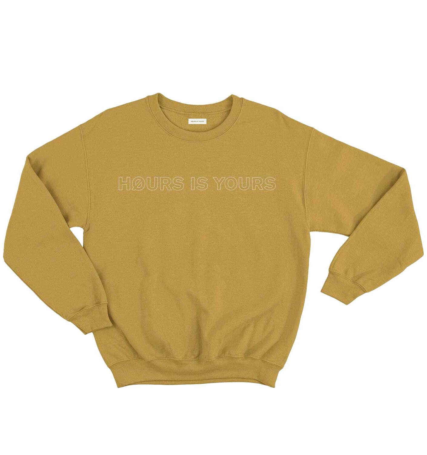 Hours Is Yours Outline Pullover - vintage gold M Hours Is Yours Outline Pullover - vintage gold XL