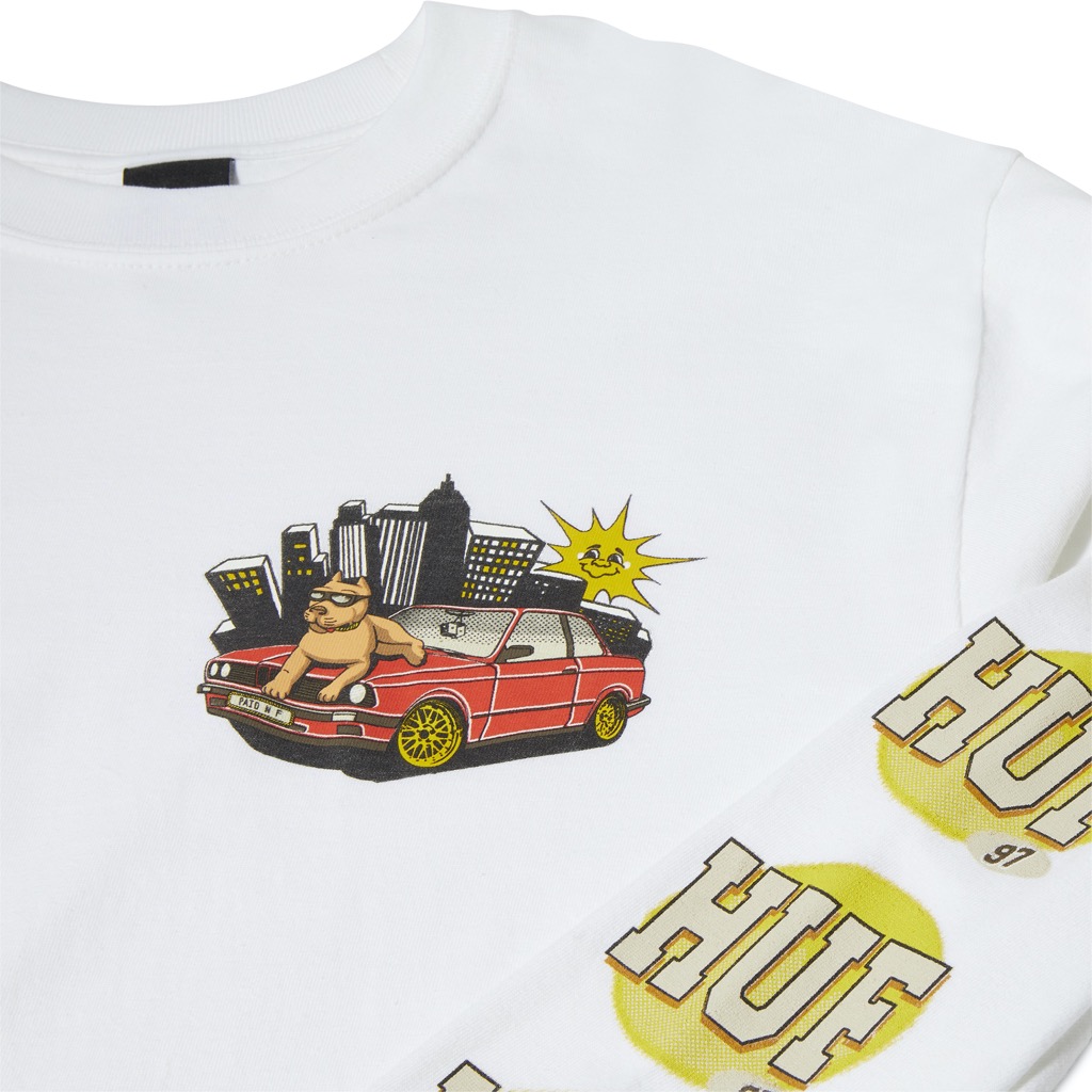HUF HUF 97 Longsleeve - white HUF HUF 97 Longsleeve - white XXL