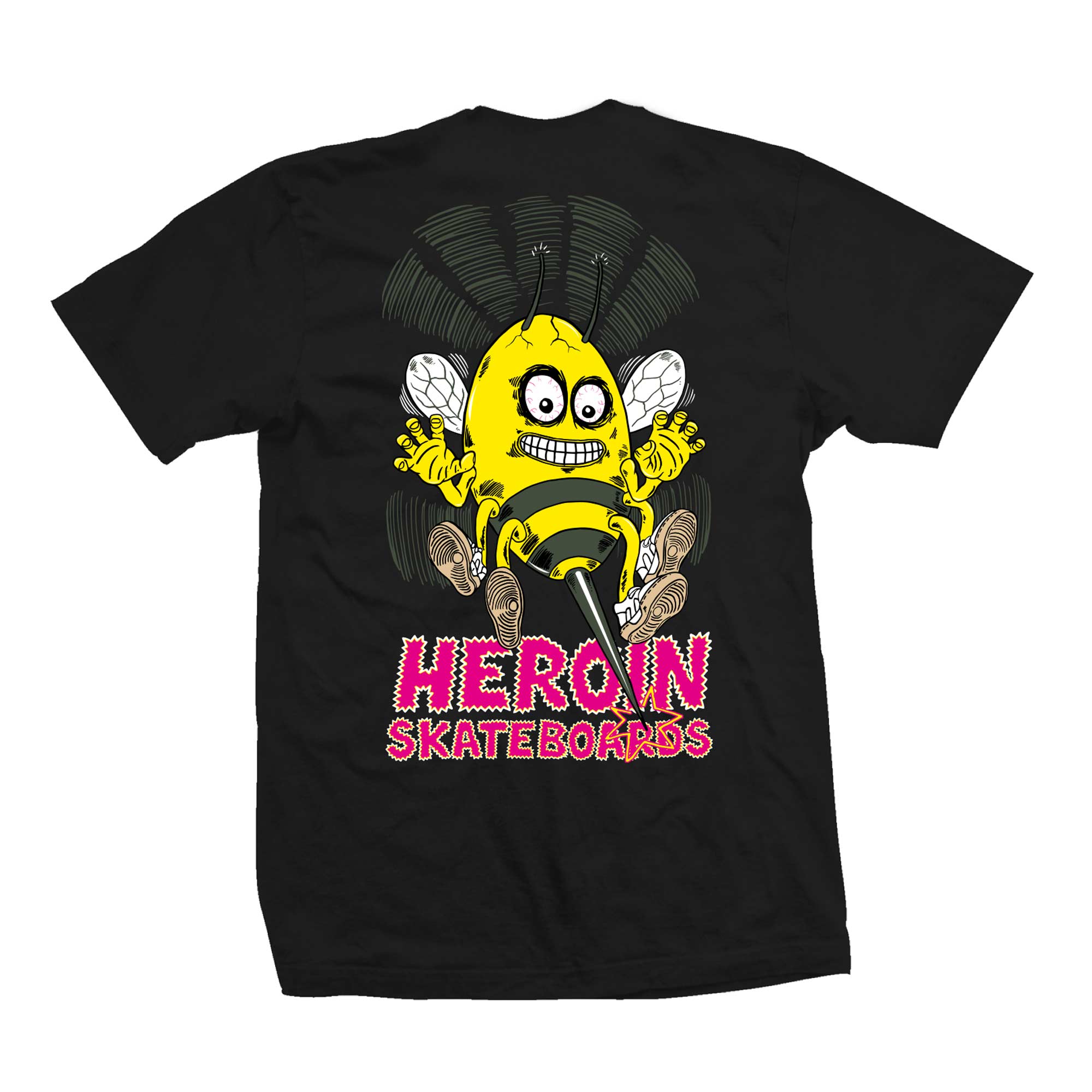 HEROIN T-Shirt STINGEE THINGEE, black M