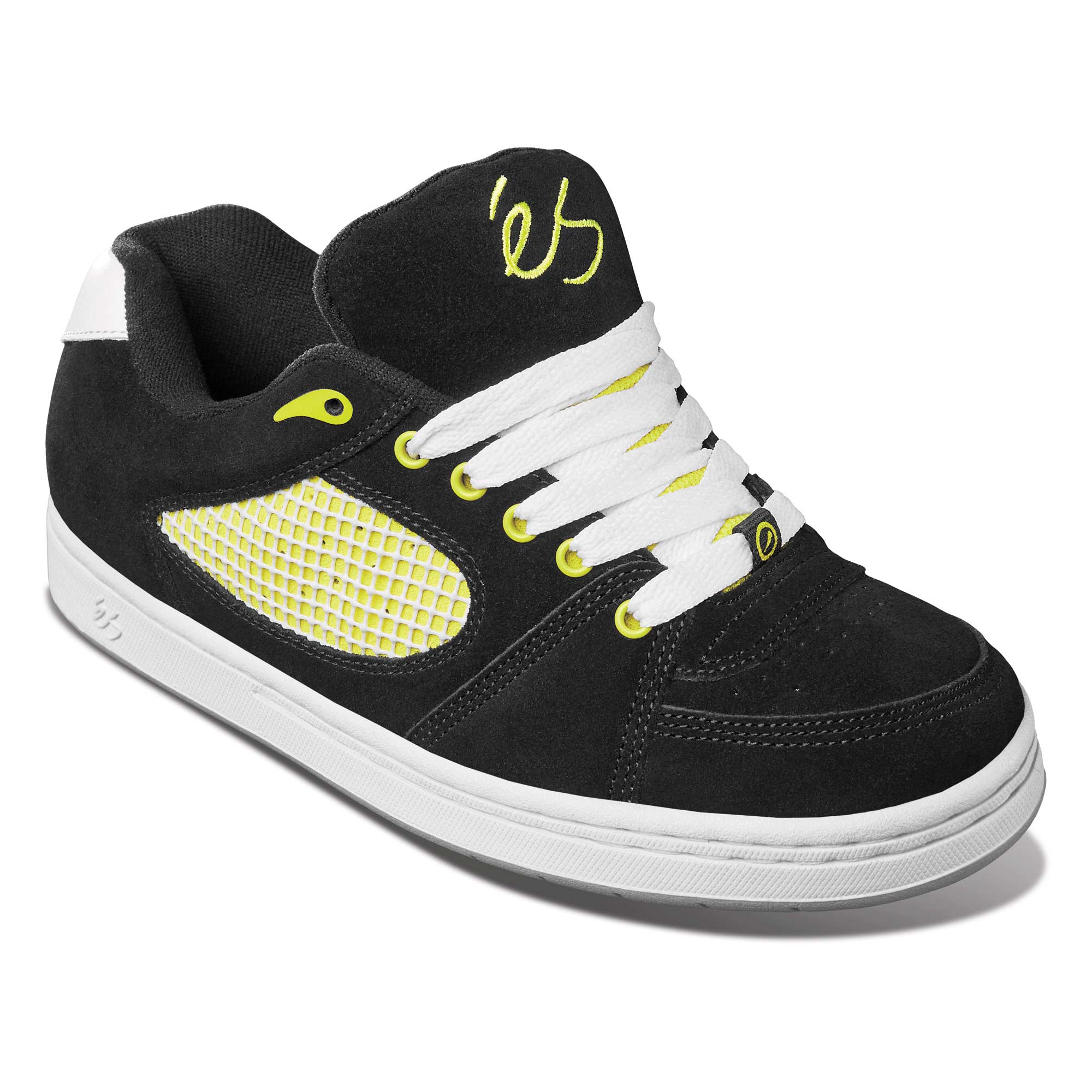 eS SKB Shoe ACCEL OG X CHOMP PN KICKS, black/white/yellow 10